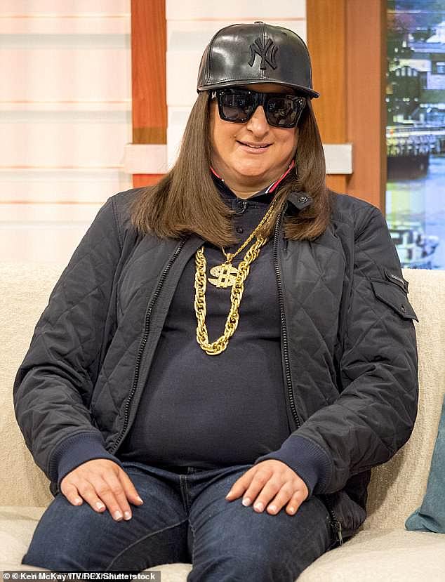The rapper, who regularly DJs and performs at Pride events, is known for wearing her signature Snapback Cap and sunglasses on stage