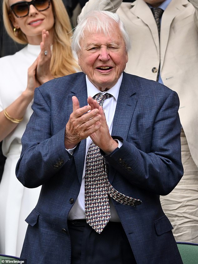 Sir David Attenborough's new film is set to be different to his previous documentaries and has been described as the 'greatest message he's ever told'. Pictured July 2024