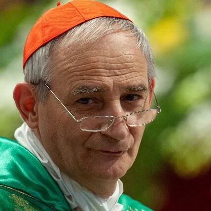 Portrait of Cardinal Matteo Zuppi.