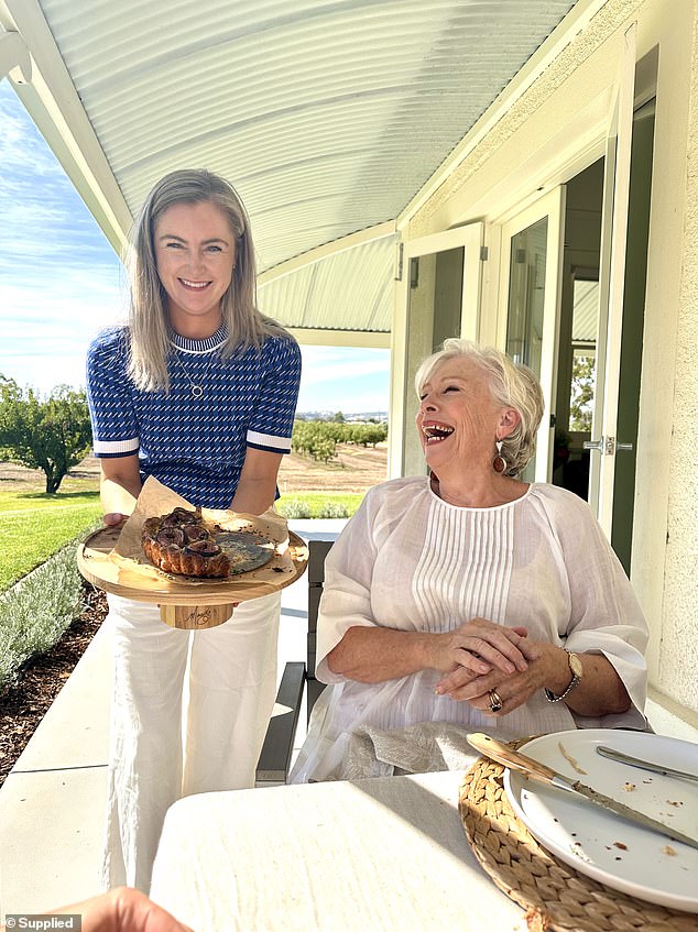 Australian chef and food stylist Annabel Bower, who nowadays regularly works with food icon Maggie Beer (right) spoke to FEMAIL about her former life working as a chef for an aristocratic British family
