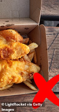 The Australian chef explained that all fried foods are considered unacceptable to serve to dinner party guests
