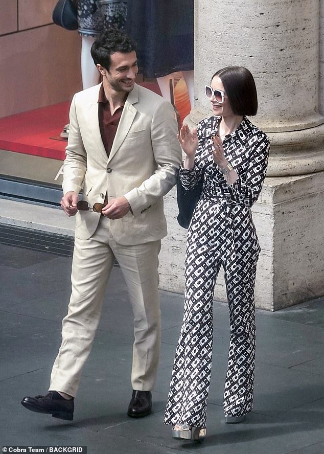 The fourth series concluded on a cliffhanger as Gabriel arrived in the ancient city, but Emily had finally ditched her phone to enjoy a day out with new love Marcello