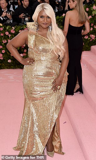 Mindy Kaling at 2019 Met Gala