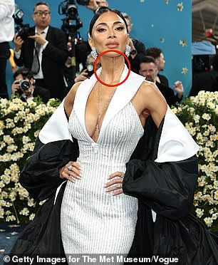 Nicole Scherzinger made her Met Gala debut this year