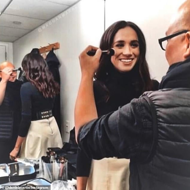 Makeup artist and pal Daniel Martin is believed to have known Meghan for over a decade, having met her while the former actress worked on Suits