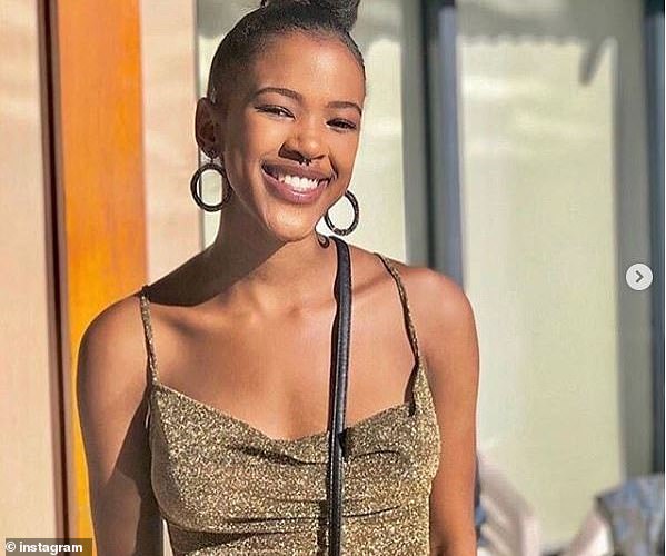 Uyinene Mrwetyana (pictured) was attacked and killed at a post office in Cape Town in 2019