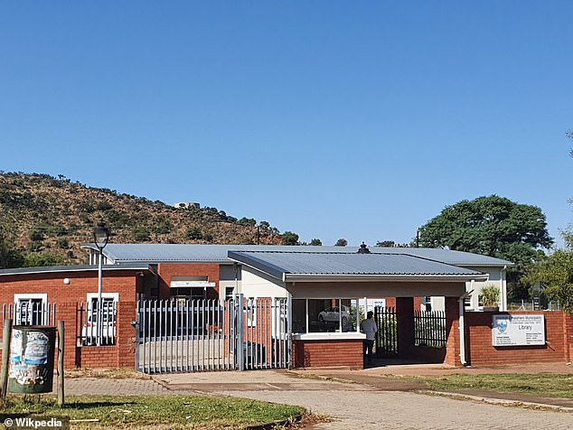 The 44-year-old - who has been dubbed 'warrior woman' in her village - was charged with murder but has now been cleared following a public outcry. Pictured: The court