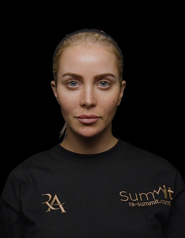 Ashley, pictured in 2022, has even been asked for additional proof she is the person in her passport by security
