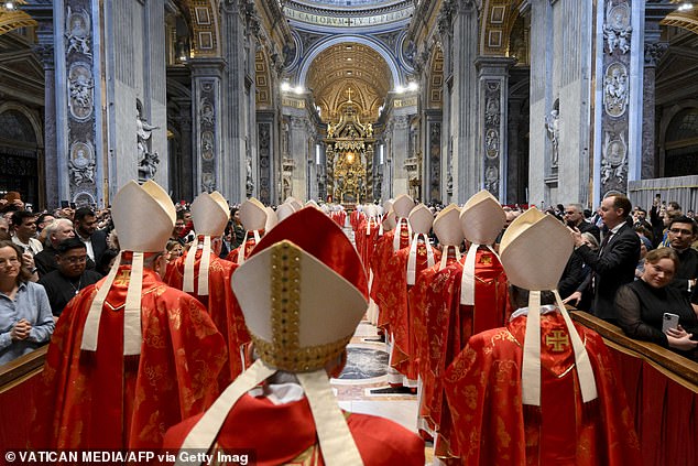 There are three UK cardinals taking part in conclave - Cardinal Vincent Nichols, Cardinal Timothy Radcliffe and Rome-based Cardinal Arthur Roche