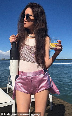 She continues to share photos of herself wearing age-defying outfits, including lots of short shorts, skirts and crop tops despite being in 770s