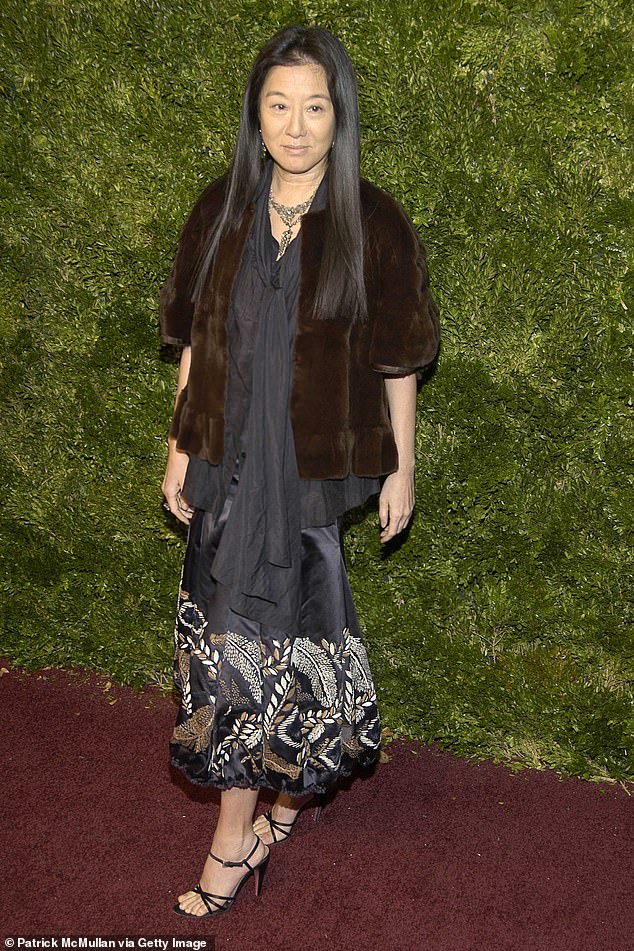 Wang is pictured in New York in 2005 aged 55