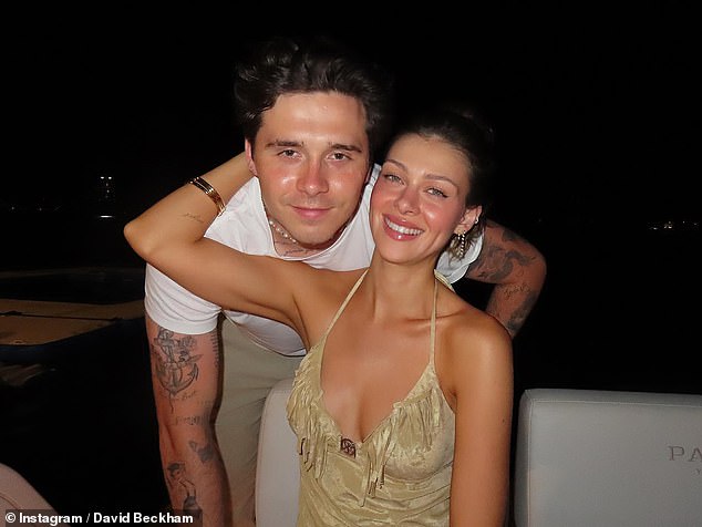 The Beckhams have seen rumours swirl in recent weeks about a feud which has pitted Brooklyn and his wife Nicola Peltz on one side, and the rest of the family on the other