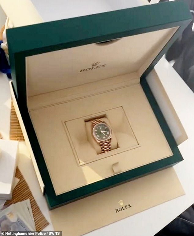 Gang leaders would use their ill-gotten gains used to fund designer clothing - including a pair of £1,200 trainers - and high-value watches