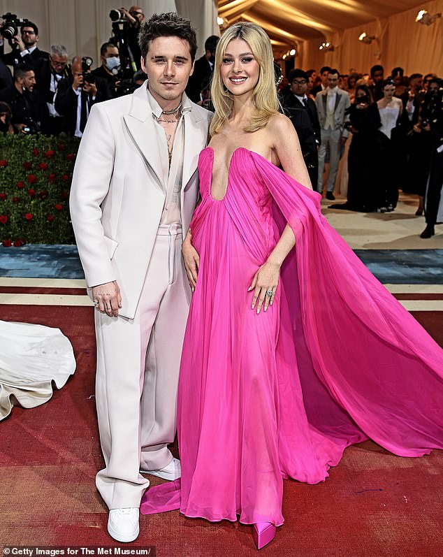 Brooklyn and Nicola pulled out of attending this year's Met Gala (pictured at the event in 2022)