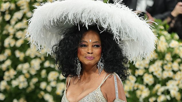 Diana Ross dazzled at this week's Met Gala