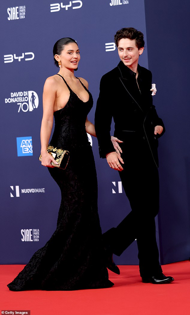 The couple's interactions on the carpet showed Kylie being 'less clingy,' according to body language expert Judi James, who spoke exclusively to DailyMail.com