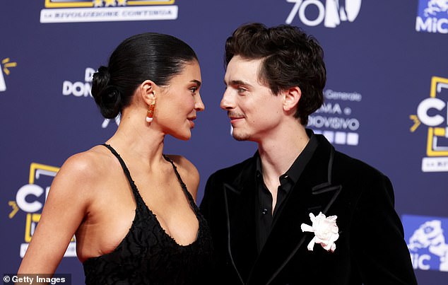 Judi noted that their moment of eye contact on the red carpet produced an 'odd' expression from the actor that looked 'more like a stare than a face-softening "look of love"'