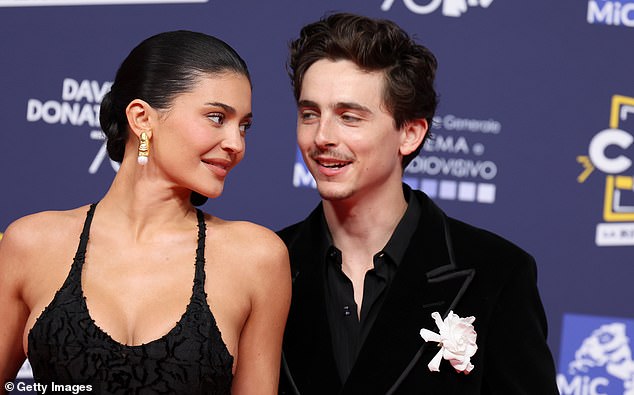 After the actor was noticeably absent from the Met Gala on Monday night, the couple finally made an official appearance together at the Italian awards event