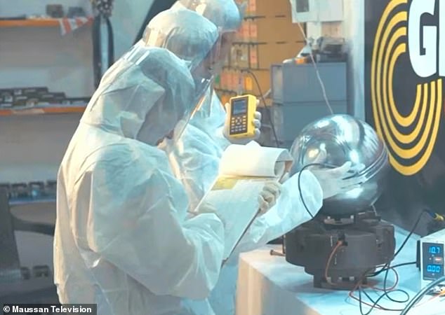A team of scientists have recently analyzed the sphere using X-rays and conducted other tests to identify its origins