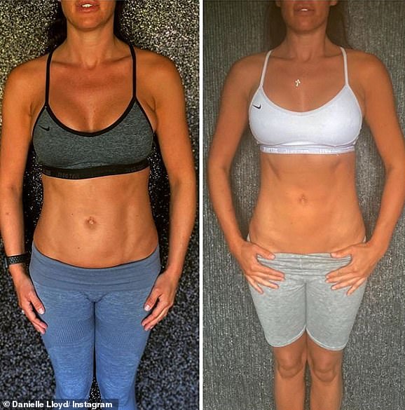 She has documented her weight loss over the years (seen in 2021)