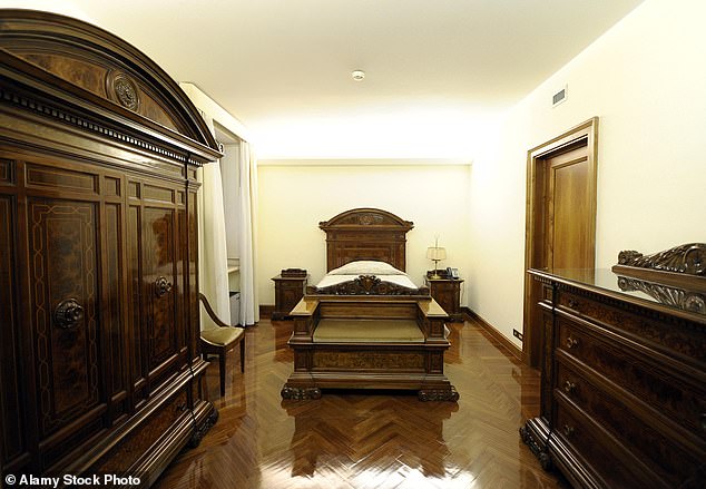 The late Pope Francis' room at the guesthouse, known as Casa Santa Marta in Italian - Pope Francis chose not to live in the more lavish papal apartments in the Apostolic Palace