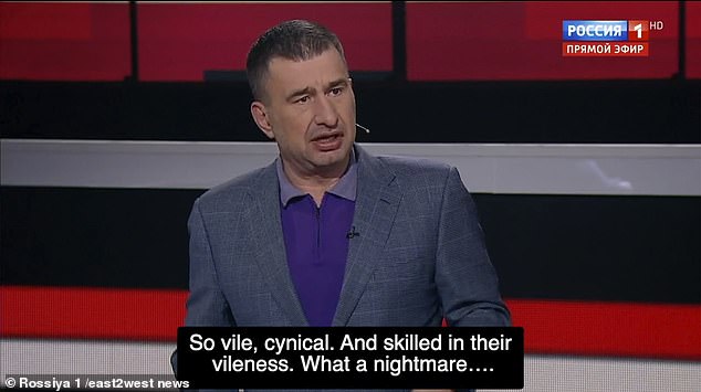 Markov railed against Brits on propagandistic TV