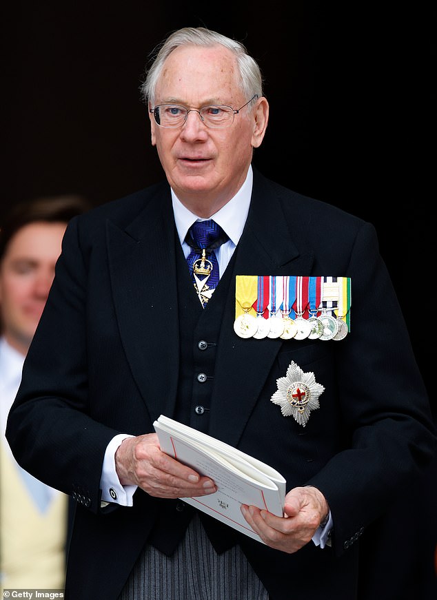 Lyons was determined to make contact with the Duke of Gloucester, pictured here attending a National Service of Thanksgiving to celebrate the Platinum Jubilee of Queen Elizabeth II at St Paul's Cathedral on June 3, 2022