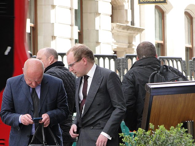 The constant phone calls from Lyons were 'very annoying in a busy office', the court was told by Mr Todd