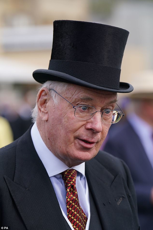 The Duke of Gloucester during a Garden Party at Buckingham Palace on May 9 2023, London, in celebration of the King's coronation
