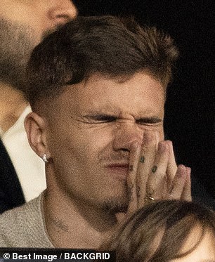 He sat on the edge of his seat as he was left disappointed with the final result