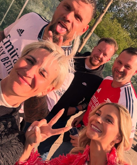 Arsenal Wags show their class with message to PSG as they share pictures from trip to Paris,