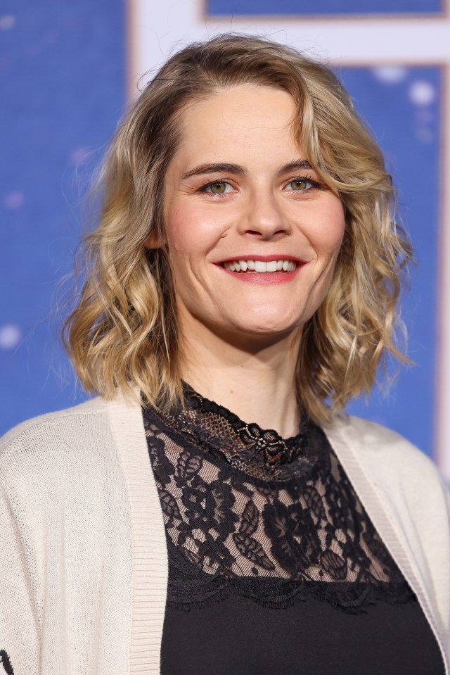 Hazel Brugger at the Berlin premiere of "Wish."