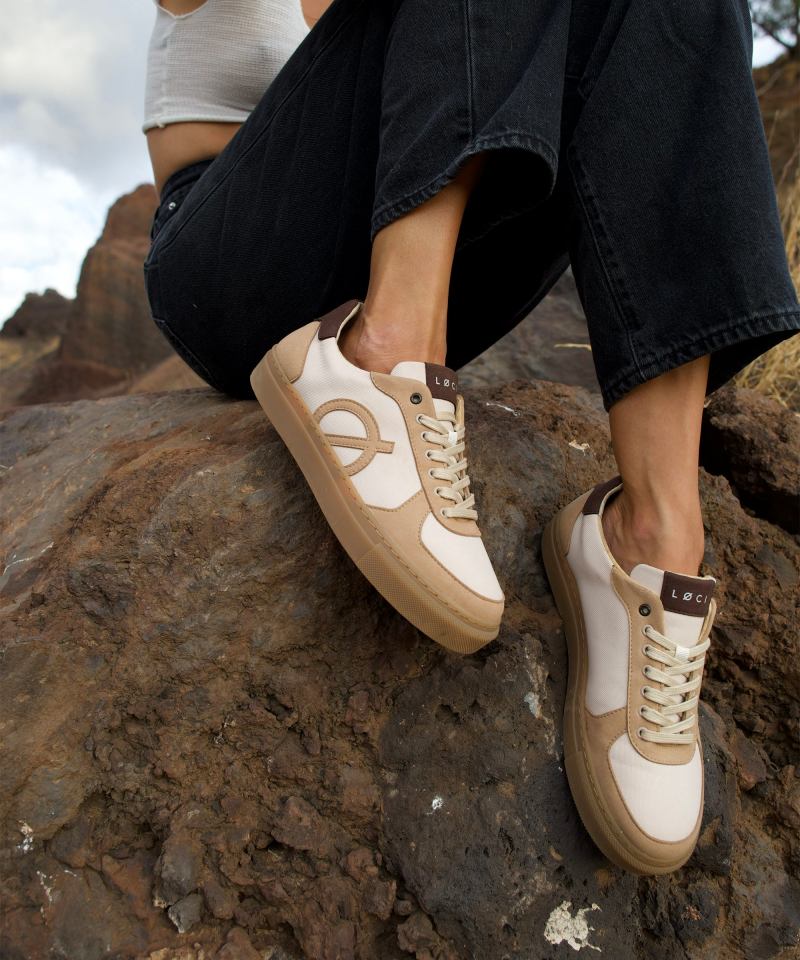 Leonardo DiCaprio wearing LOCI footwear.
