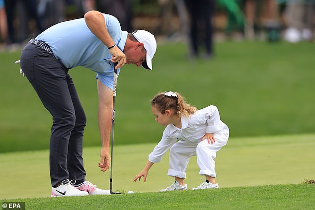 The McIlroy's will keep the home in Florida, but Poppy, Erica, and Rory will also live in the UK