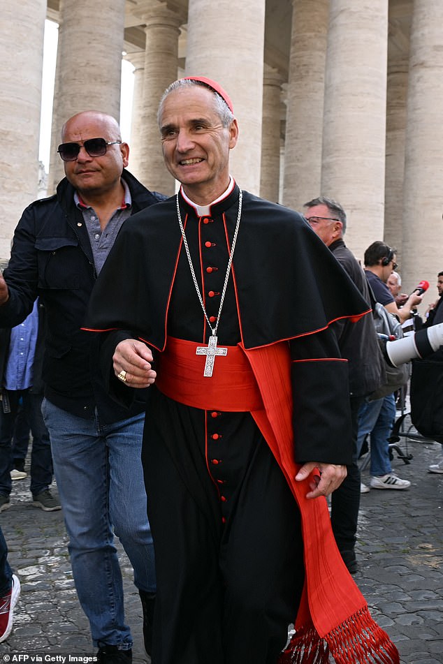The pontiff, who will be named Pope Leo the 14th, is the 267th Pope