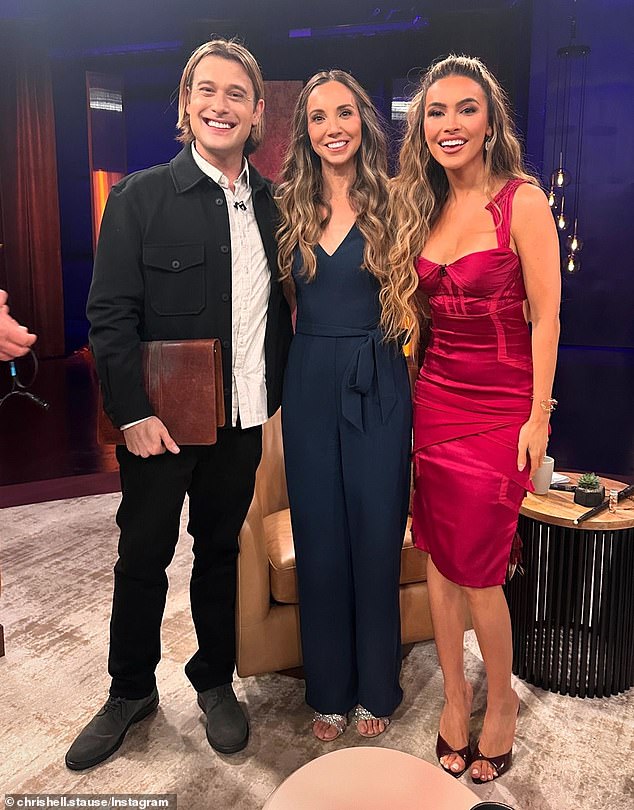 One of Tyler's A-list clients is 43-year-old Selling Sunset star Chrishell Stause (pictured right)