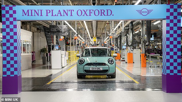 Mini's Cowley factory in Oxford, which produces cars for the US market, was also on course to take a huge hit from the additional tariffs announced by President Trump on Liberation Day