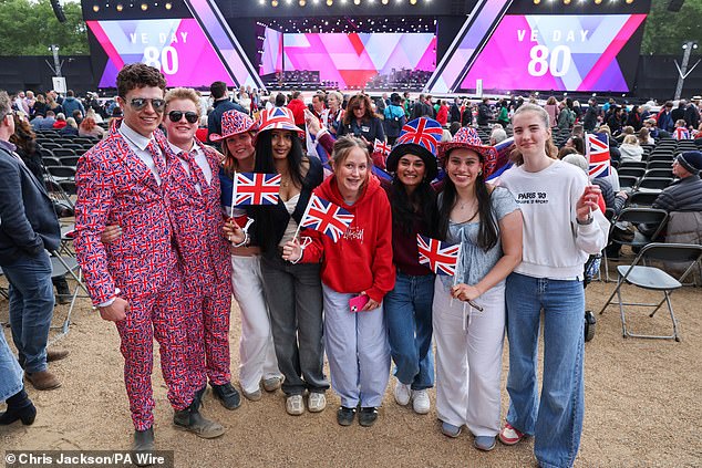 Attendees showed up clad in red, white and blue, as they readied to tune into an evening of music