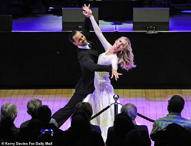 Strictly Come Dancing star Nadiya Bychkova performed with her professional dance partner James Cutler