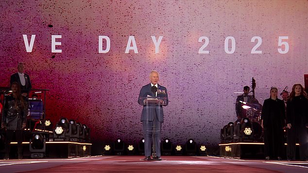The King highlighted similar anniversaries across Europe over the course of the last year, ranging from Monte Cassino to Arnhem