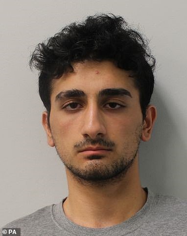 The sisters' killer Danyal Hussein (pictured) was jailed at the Old Bailey in October 2021 aged 19 for a minimum of 35 years for savagely murdering them as part of a Satanic blood pact