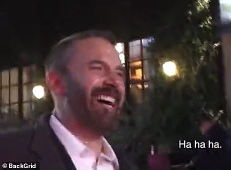 The 52-year-old A-lister got a chance to show off his impressively fluent Spanish when he was asked if he was still interested in 'Latinas' outside Lavo Ristorante