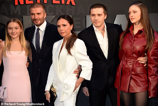 Rumours of the family rift began to ramp up around the time of David's birthday last week, which culminated with a massive party held at London's esteemed Michelin-star restaurant Core on Saturday night