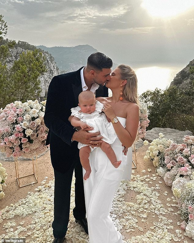 They welcomed daughter Bambi in January 2023, before getting engaged just a few months later