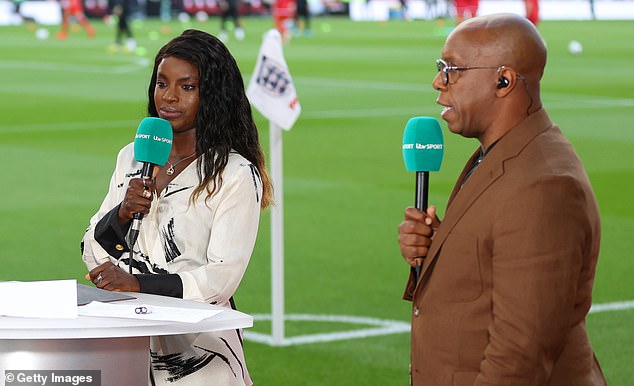 Wright then said he 'can't accept' Aluko's apology but said he would like to 'move on'