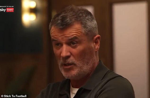 Keane delivered the hilarious quip with a straight face as Aluko's comments came to the fore