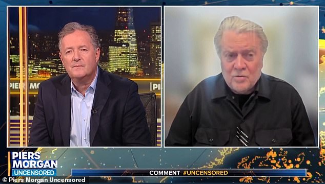 Steve Bannon spoke to Piers Morgan about the pope, then just a candidate, before selection