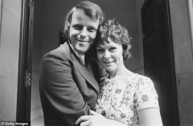 Julian went onto marry actress Zena Walker in 1971 but the couple divorced shortly after (pictured on their wedding day)
