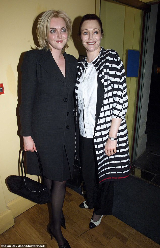 Julian had a brief romance with Tessa Dahl (right) in 1976 and the following year their daughter, the model Sophie Dahl (left), was born - pictured in 2001