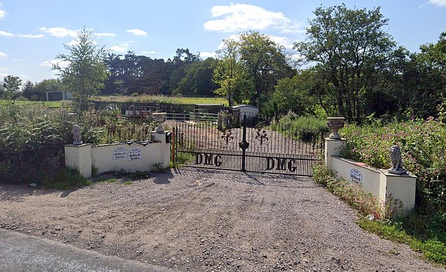 Locals complained when Graham moved into a caravan on the site, using it as the base for his business, DM Graham Groundworks – which lists tree clearance among its services